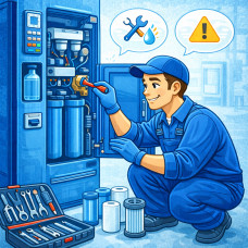 Ремонт автомата продажи воды